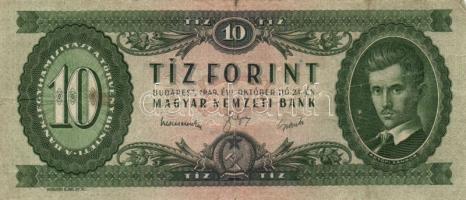 1949. 10Ft (2x) T:III-,IV