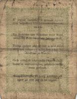 1848. 2Ft "Kossuth Bankó" T:III-(kis lyuk)