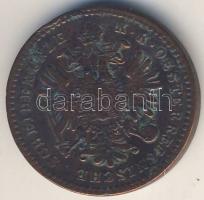 Ausztria/olasz verdejel 1859M 1Kr T:2