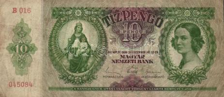 1930-46. 10P (5x) + 20P + 50P + 100P (3x) + 500P + 10.000P + 1.000.000P + 10.000.000P 100.000.000P +...