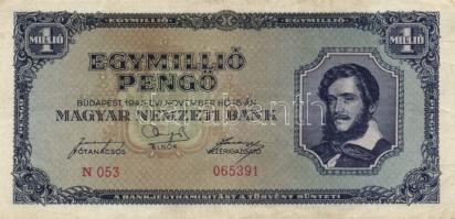 1930-46. 10P (5x) + 20P + 50P + 100P (3x) + 500P + 10.000P + 1.000.000P + 10.000.000P 100.000.000P +...