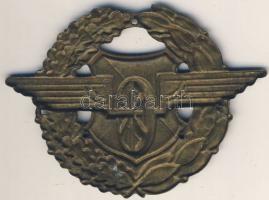 1946-1948. Magyar Köztársasági vasutas sapkajelvény T:2+