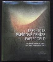 2005. Vladimír Filip: 1759-1918. Papírpénzek Mária Teréziától I. Károlyig színes képmellékletekkel, 320 oldal T:I-