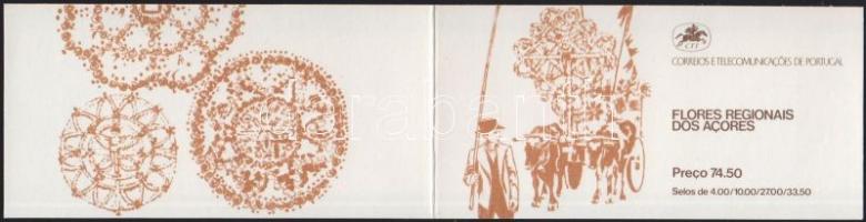 Virágok bélyegfüzet Flowers stamp-booklet