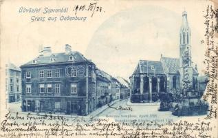 Sopron Bencés templom gyógyszertárral (EK)