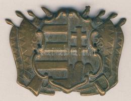 cca 1948. Kossuth címeres, forradalmi zászlós sapkajelvény T:2