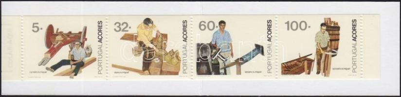 Helyi foglalkozások bélyegfüzet, Local professions stampbooklet, Landestypische Berufe Markenheftchen