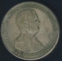 1930. 5P Ag "Horthy jobbra" T:3 ph.