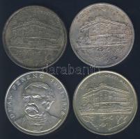 1992-94. 200Ft Ag "MNB" + "Deák" (4x) T:2,2-,3