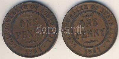 Ausztrália 1927-1935. 1P (2x) T:2