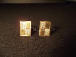 14K Au arany mandzsettagomb pár / 14 carat gold pair of cuff-links 7,76g
