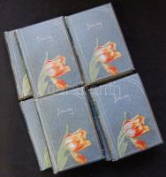 Jókai Mór sorozat összesen 9 kötet kiadói, festett dombornyomott, aranyozott sorozatkötésben. Bp., 1...