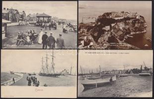 30 db vegyes európai képeslap, nagyrészt háború előtti