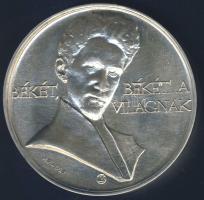 DN. "Kiskőrös tíz éve város / Petőfi" Ag emlékérem (33,33g) T:1