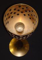 Réz gyertyatartó / Copper candle holder 20 cm