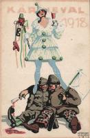 Carnival 1918 litho s: Hermann Molzer