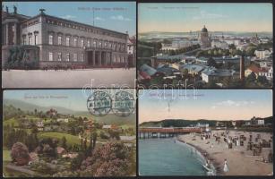 Német Birodalom 60 db háború előtti városképes lap