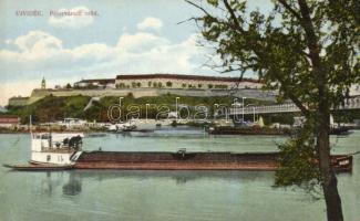 Újvidék Pétervárad with the barge ´Vilma´