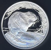 2000. 3000Ft Ag "Veszélyeztetett állatvilág-hód" T:PP Csak 7000db! Tanúsítvánnyal!