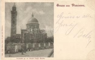 1898 Pancsova Serbian church (cut)