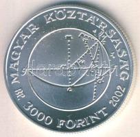 2002. 3000Ft Ag "Bolyai János" T:BU Csak 3000db!