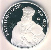 2007. 5000Ft Ag "Batthyány Lajos" T:PP Tanúsítvánnyal