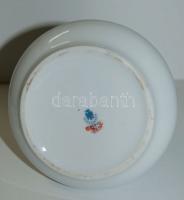 cca 1985 A Miskolci Likőrgyár Milky karamellás kávé tejszínlikőr retro Hollóházi porcelán "üveg...