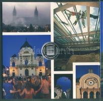 2010. 5Ft-200Ft 6klf db + "Pécs 2010 Európa Kulturális Fővárosa" Ag (999) emlékérem, szett...