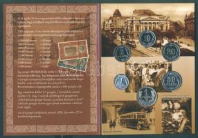 2010. "Mesterdarabok ezüstből" 1926. 1f-1P Ag (999) teljes (6db klf) szett dísztokban, tanúsítvánnyal, eredeti borítékban! T:1 csak 3000db!
