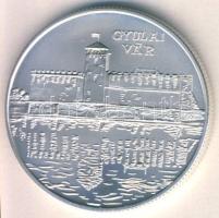 2007. 5000Ft Ag "Gyulai Vár" T:BU Csak 4000db! Tanúsítvánnyal!