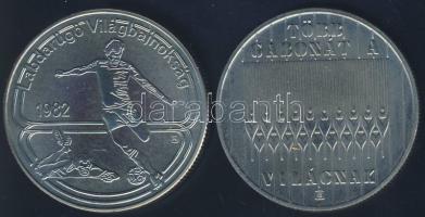 1982. 100Ft "Labdarúgó VB" T:BU Eredeti tokban, tanúsítvánnyal! + 1983. 100Ft "FAO" T:BU Eredeti tokban, tanúsítvánnyal!