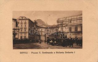 Naples San Ferdinando square tram