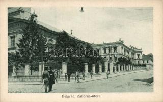 Belgrade Zaborna street