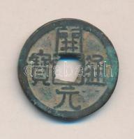 Kína Császárság / Tang Kao Tsu 618-626. 1 Cash "Kai-Yuan / Tung-Pao" (25mm/4.66g) T:2