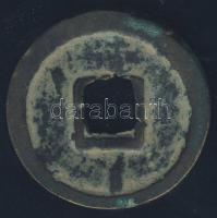 Kína Császárság / Tang Kao Tsu 618-626. 1 Cash "Kai-Yuan / Tung-Pao" (24mm/3.35g) T:2