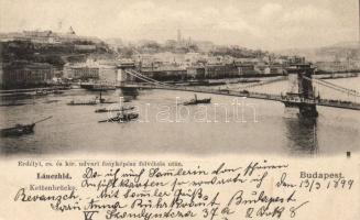 1899 Budapest Lánchíd