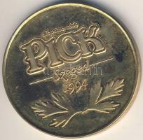 1994. "125 éves  Pick Szeged" ffém emlékérem díszdobozban T:PP