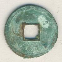 Kína Császárság / Tang Kao Tsu 618-626. 1 Cash "Kai-Yuan / Tung-Pao" (25mm/3.33g) T:3