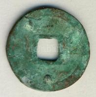 Kína Császárság / Tang Kao Tsu 618-626. 1 Cash "Kai-Yuan / Tung-Pao" (25mm/3.73g) T:3