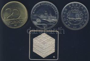 2002. 500Ft "Rubik-kocka" T:PP Csak 5000db! + 2003-2007. 20Ft "Deák" + 50Ft (2x)...