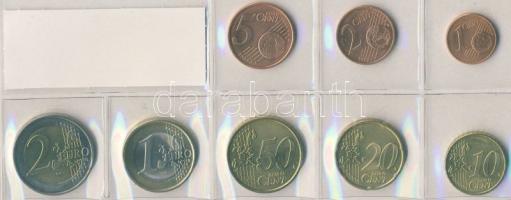 Németország 2002-2003. 1c, 2c, 5c, 10c, 20c, 50c, 1€, 2€ T:1