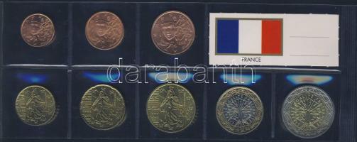 Franciaország 1999-2002. 1c, 2c, 5c, 10c, 20c, 50c, 1€, 2€ T:1