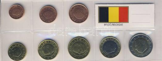 Belgium 1999-2003. 1c, 2c, 5c, 10c, 20c, 50c, 1€, 2€ T:1