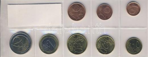 Belgium 1999-2003. 1c, 2c, 5c, 10c, 20c, 50c, 1€, 2€ T:1