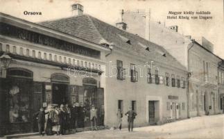 Orsova Hotel and the shop of Simon Kugler (Rb)