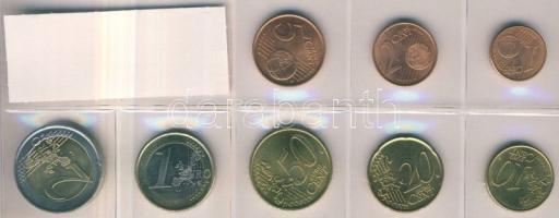 Portugália 2002-2004. 1c, 2c, 5c, 10c, 20c, 50c, 1€, 2€ T:1