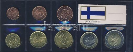 Finnország 2000-2005. 1c, 2c, 5c, 10c, 20c, 50c, 1€, 2€ T:1