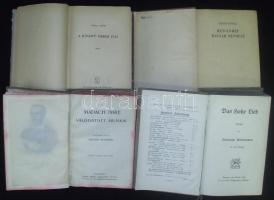 Nagy vegyes háború előtti könyv hagyaték tétel: kb 30 db jobb kiadásokkal