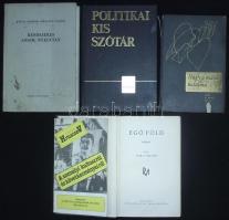 Nagy vegyes háború előtti könyv hagyaték tétel: kb 30 db jobb kiadásokkal