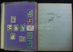 cca 1200 darabos magyar gyufacímke-gyűjtemény, berakóban szépen rendezve / collection of Hungarian m...